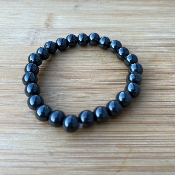 Hematite Beaded Bracelet - Picture 9 of 11